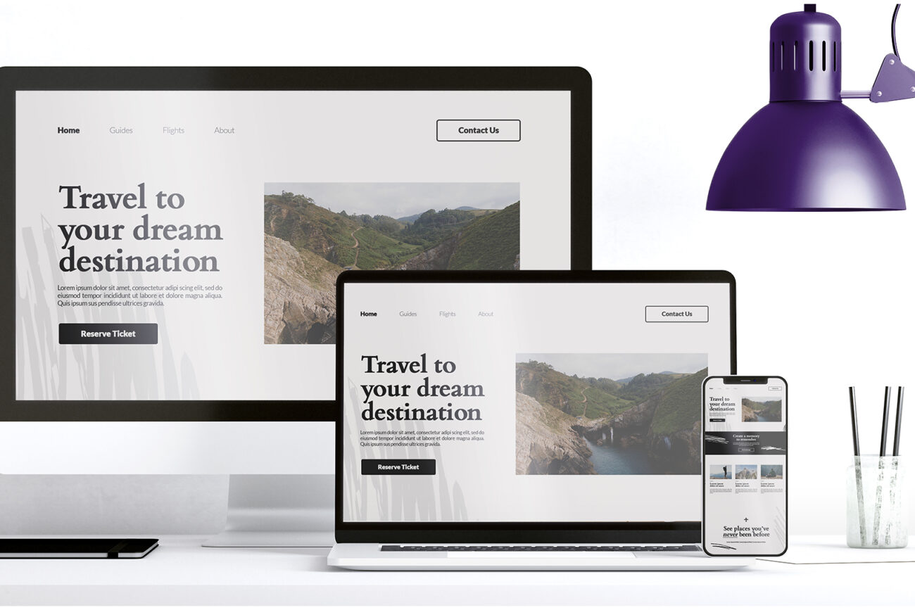 الحضور على الويب