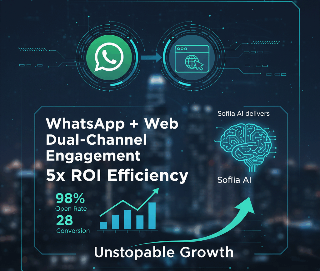 WhatsApp + Web Dual-Channel Engagement