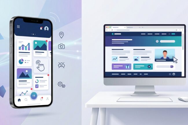 mobile app vs website
