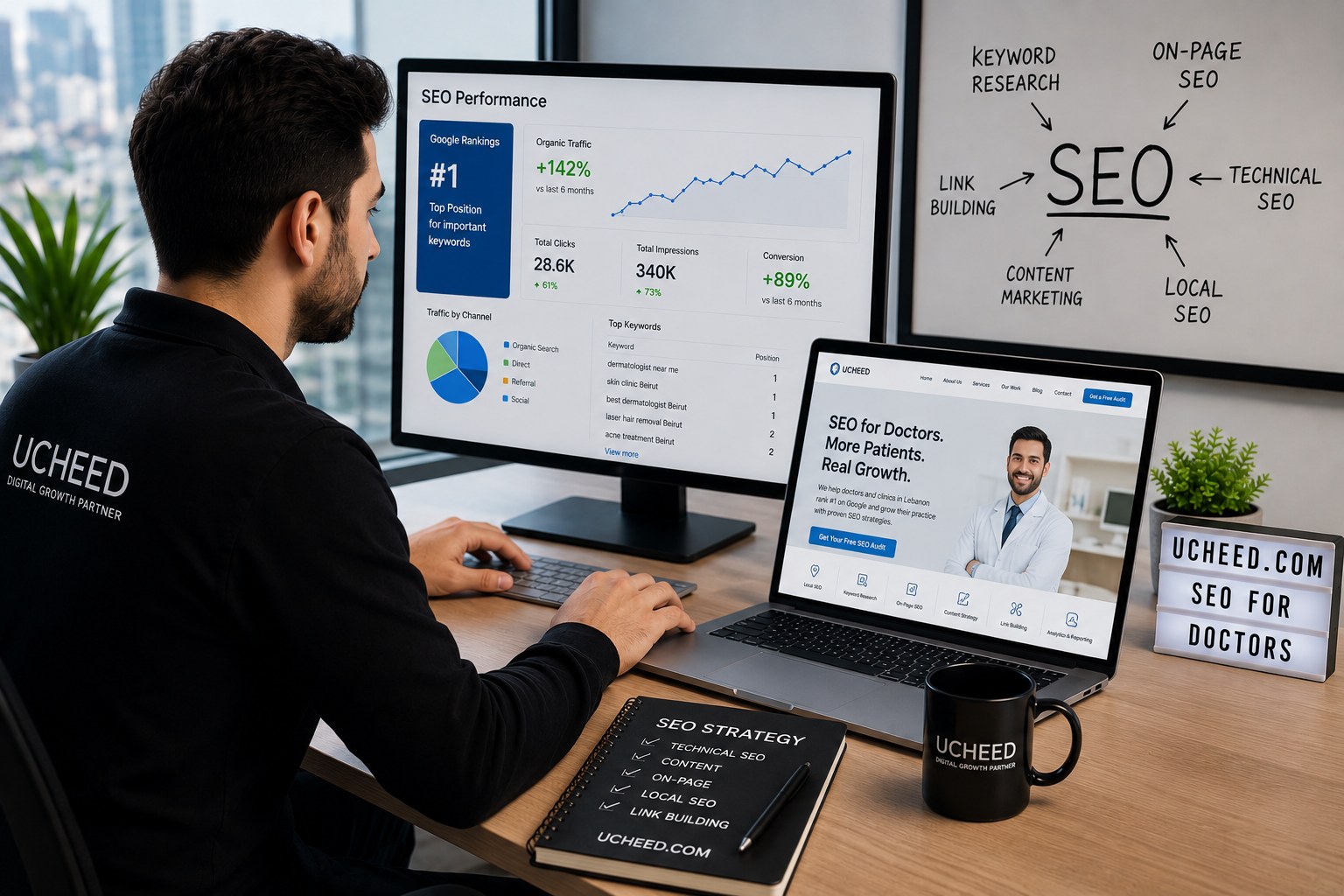 SEO for doctors in Lebanon